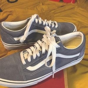 Old skool blue granite/true white size 10.0